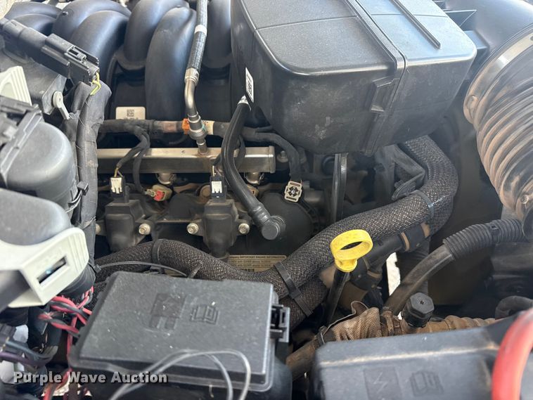 image for item DQ4222 2020 Ford F550 Ext. Cab flatbed truck