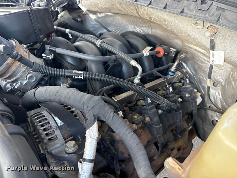 image for item DQ4222 2020 Ford F550 Ext. Cab flatbed truck