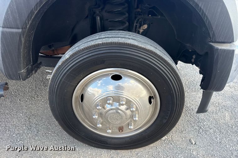 image for item DQ4222 2020 Ford F550 Ext. Cab flatbed truck