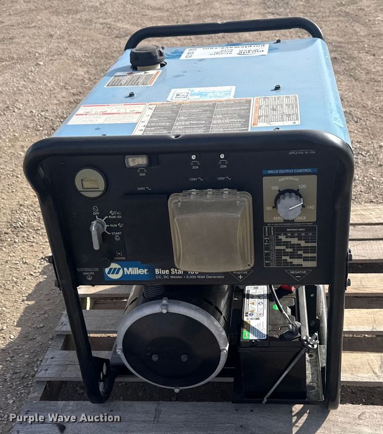 image for item DQ4239 Miller Blue Star 185 welder/generator