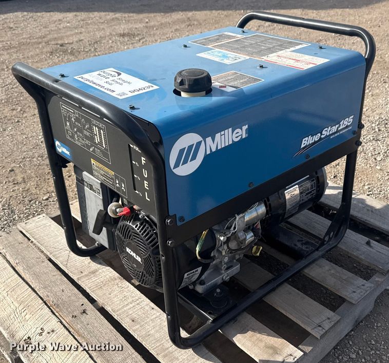 image for item DQ4239 Miller Blue Star 185 welder/generator