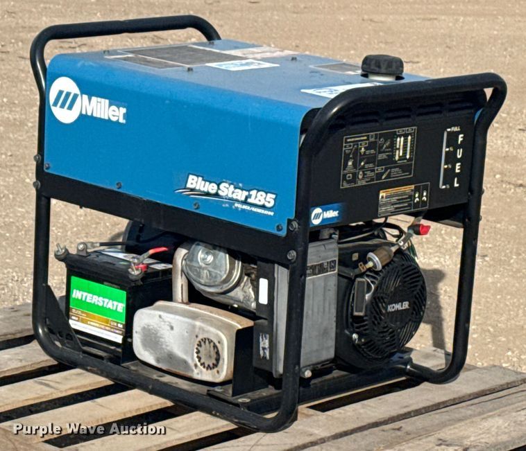 image for item DQ4239 Miller Blue Star 185 welder/generator