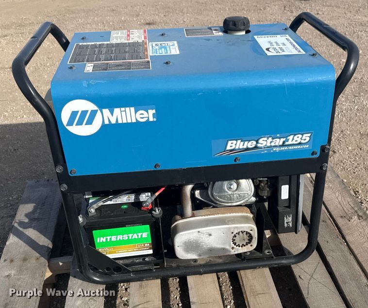 image for item DQ4239 Miller Blue Star 185 welder/generator