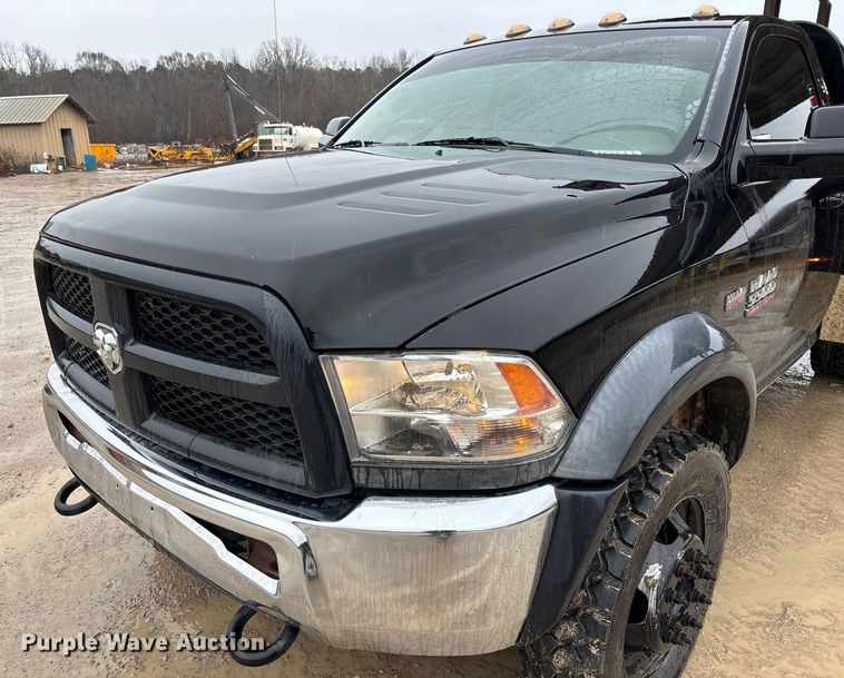 image for item DR2838 2016 RAM 5500 flatbed truck