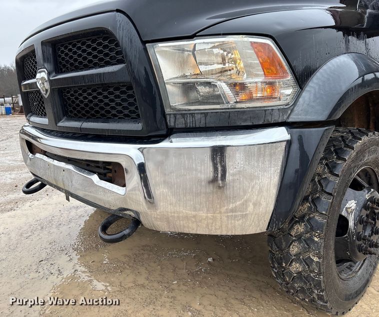 image for item DR2838 2016 RAM 5500 flatbed truck