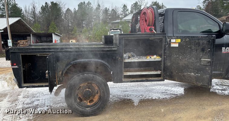 image for item DR2838 2016 RAM 5500 flatbed truck