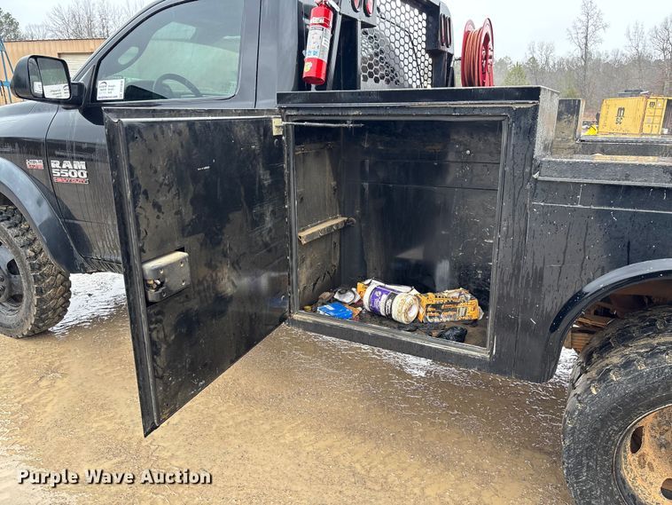 image for item DR2838 2016 RAM 5500 flatbed truck