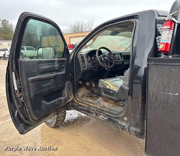 image for item DR2838 2016 RAM 5500 flatbed truck