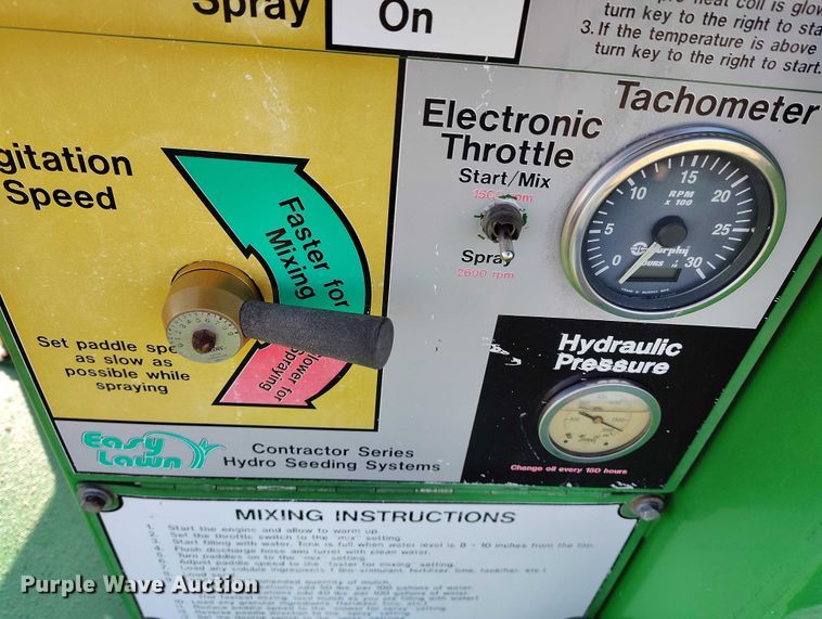 image for item DT0866 Easy Lawn C125 hydroseeder