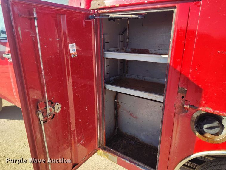 image for item DT0891 2008 Chevrolet Silverado 2500HD Ext. Cab utility bed pickup truck