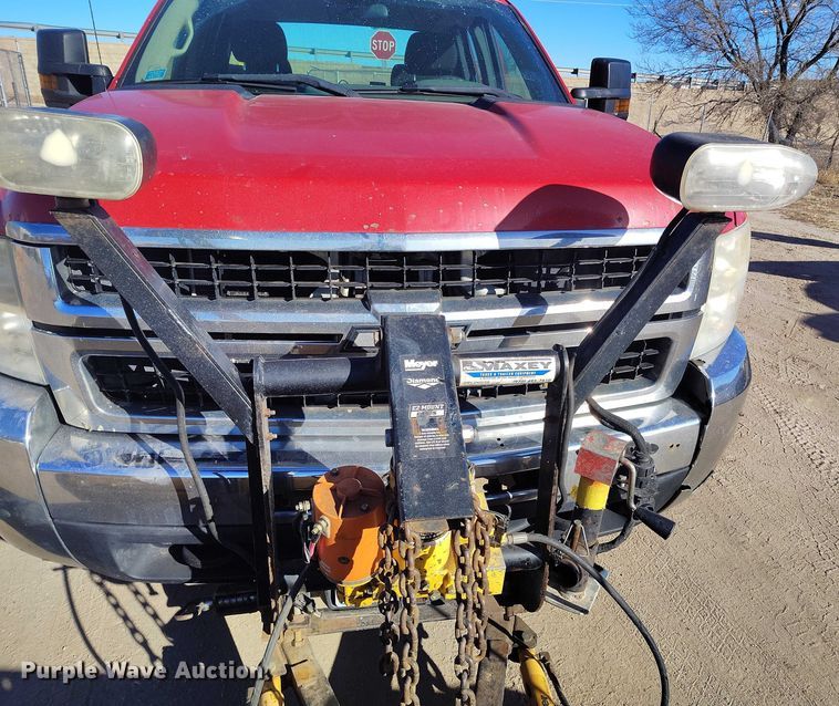 image for item DT0891 2008 Chevrolet Silverado 2500HD Ext. Cab utility bed pickup truck