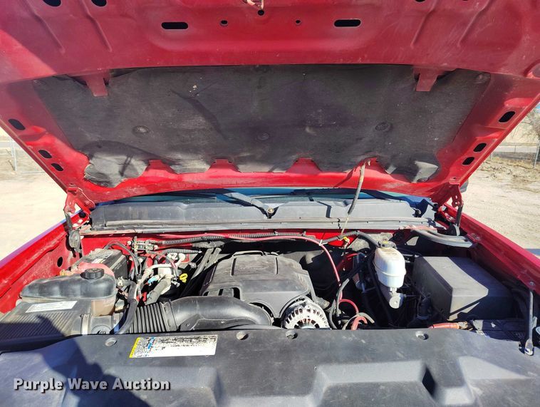 image for item DT0891 2008 Chevrolet Silverado 2500HD Ext. Cab utility bed pickup truck