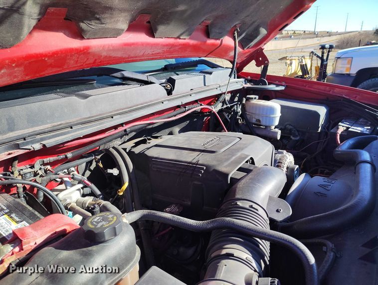 image for item DT0891 2008 Chevrolet Silverado 2500HD Ext. Cab utility bed pickup truck