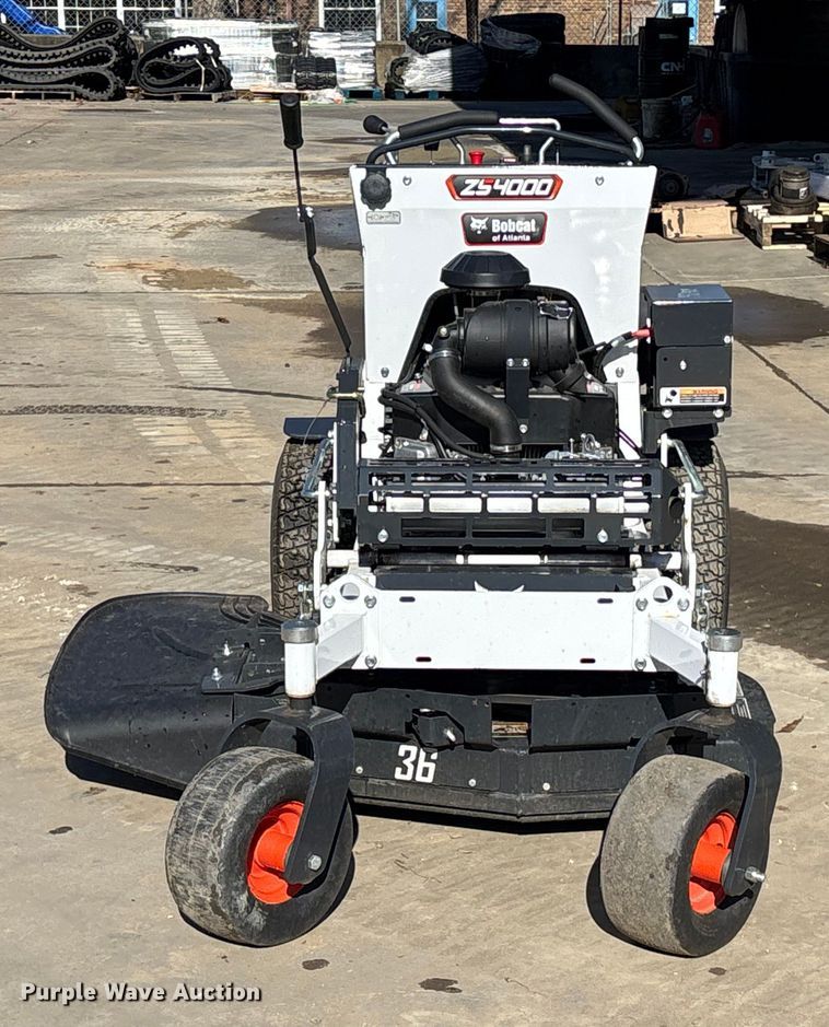 image for item DU0376 2025 Bobcat ZS4000 ZTR lawn mower