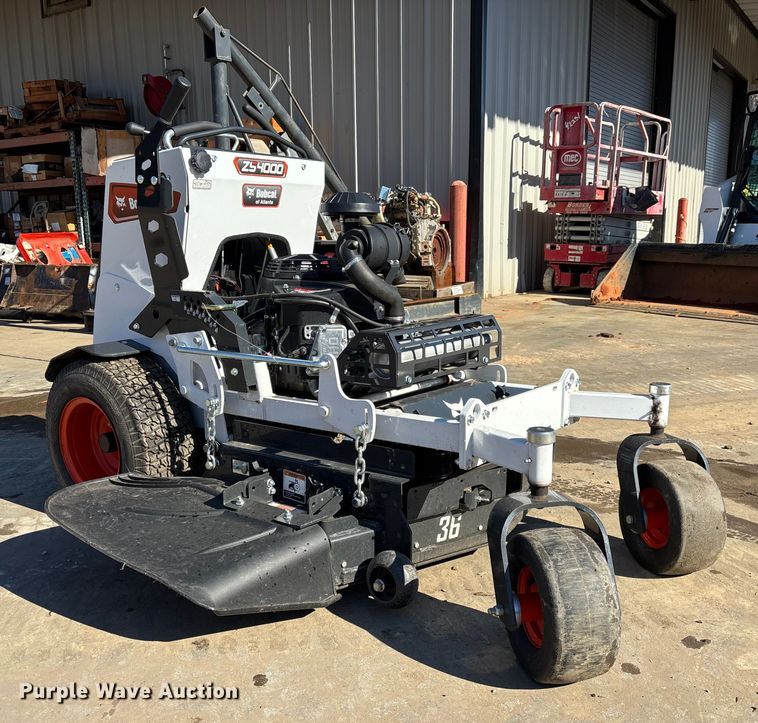 image for item DU0376 2025 Bobcat ZS4000 ZTR lawn mower