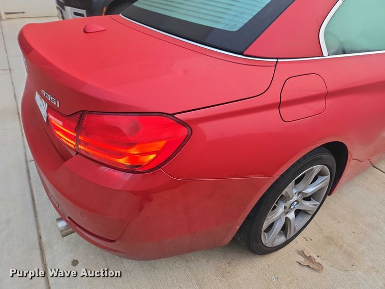 image for item DU2662 2015 BMW 435i convertible