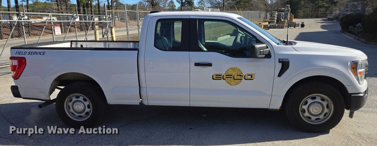 image for item DU2693 2021 Ford F150 Ext. Cab pickup truck