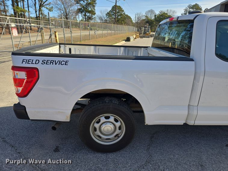 image for item DU2693 2021 Ford F150 Ext. Cab pickup truck