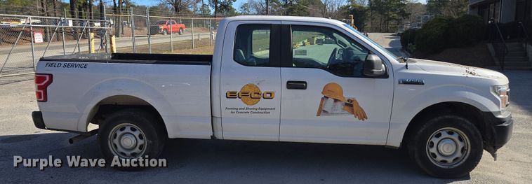 image for item DU2694 2018 Ford F150 Ext. Cab pickup truck