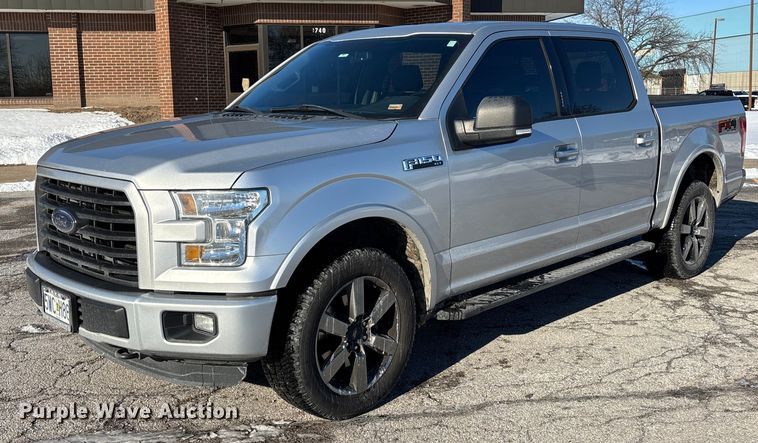 image for item DU6964 2016 Ford F150 Crew Cab pickup truck