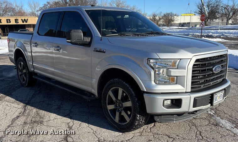 image for item DU6964 2016 Ford F150 Crew Cab pickup truck