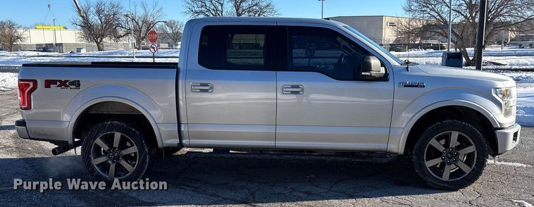 image for item DU6964 2016 Ford F150 Crew Cab pickup truck