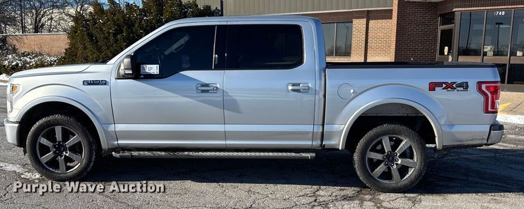 image for item DU6964 2016 Ford F150 Crew Cab pickup truck