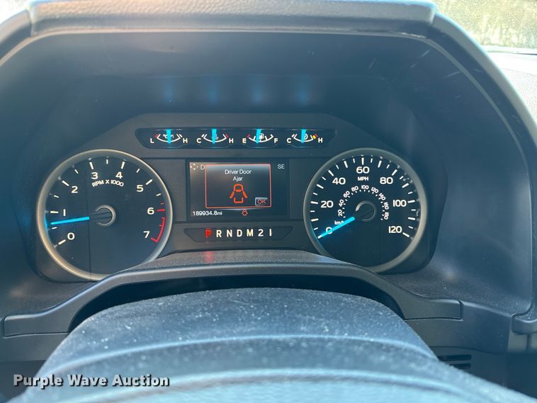 image for item DU6964 2016 Ford F150 Crew Cab pickup truck