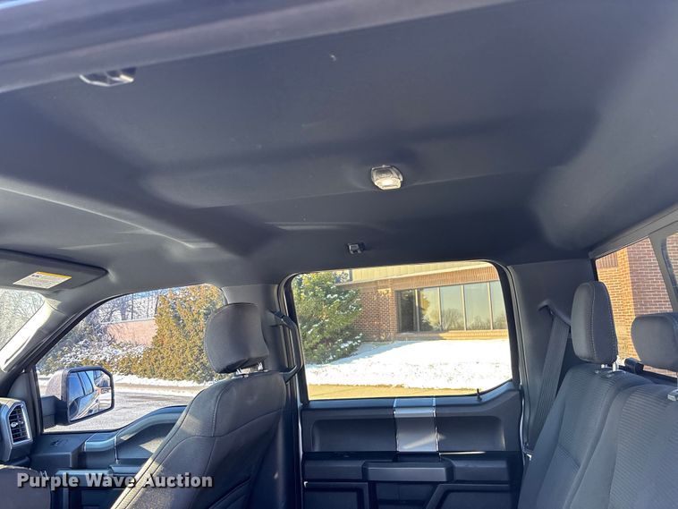 image for item DU6964 2016 Ford F150 Crew Cab pickup truck