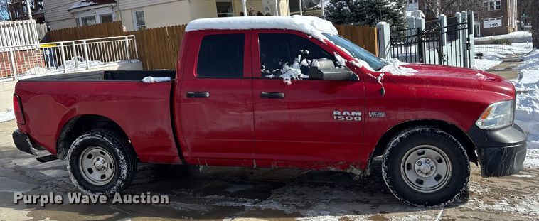 image for item DU6965 2017 RAM 1500 Ext. Cab pickup truck