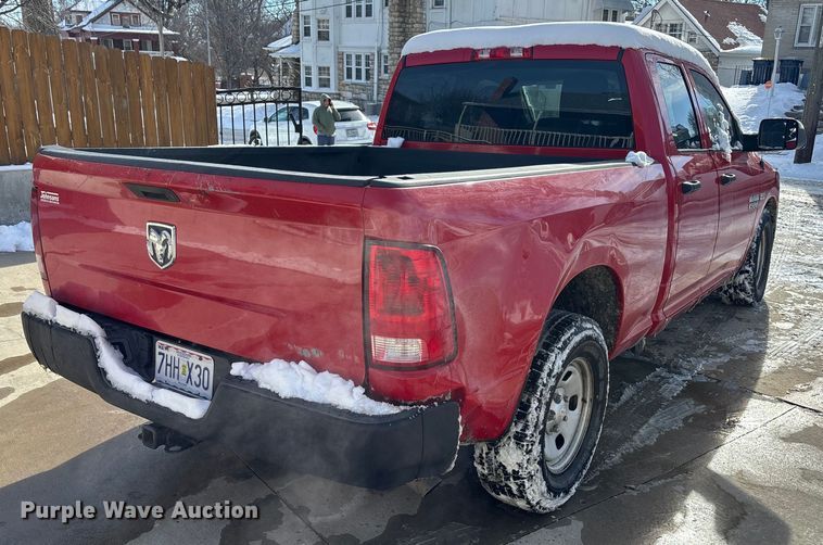 image for item DU6965 2017 RAM 1500 Ext. Cab pickup truck