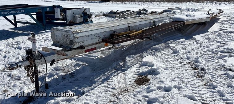 image for item DU6984 1979 Shop built helicopter trailer