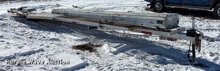 image for item DU6984 1979 Shop built helicopter trailer