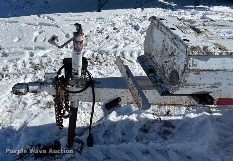 image for item DU6984 1979 Shop built helicopter trailer