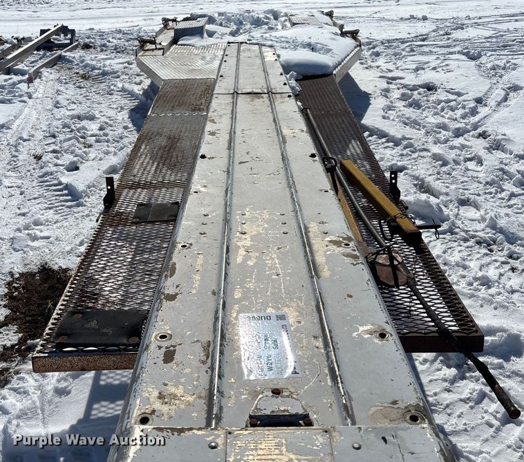 image for item DU6984 1979 Shop built helicopter trailer