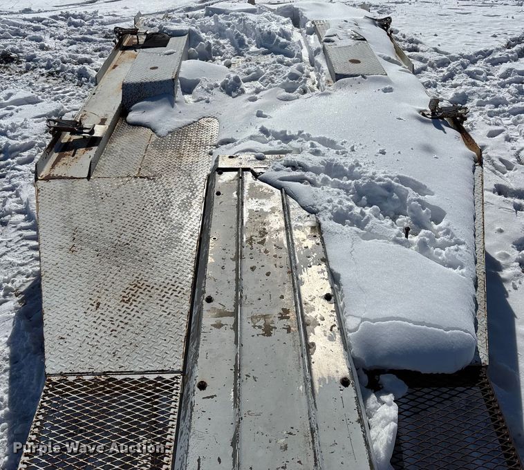 image for item DU6984 1979 Shop built helicopter trailer