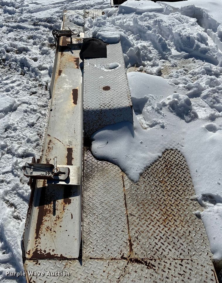 image for item DU6984 1979 Shop built helicopter trailer