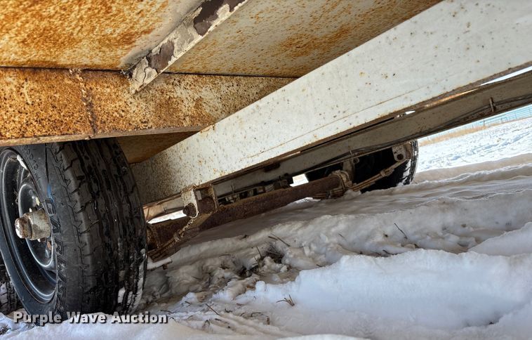 image for item DU6984 1979 Shop built helicopter trailer