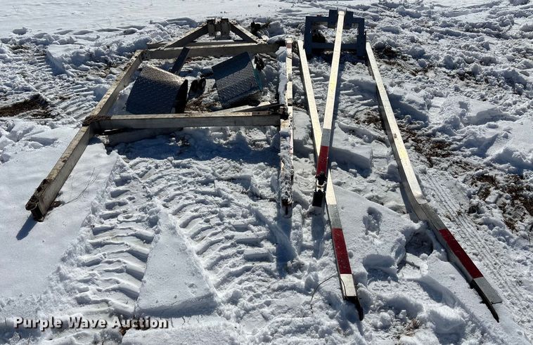 image for item DU6984 1979 Shop built helicopter trailer