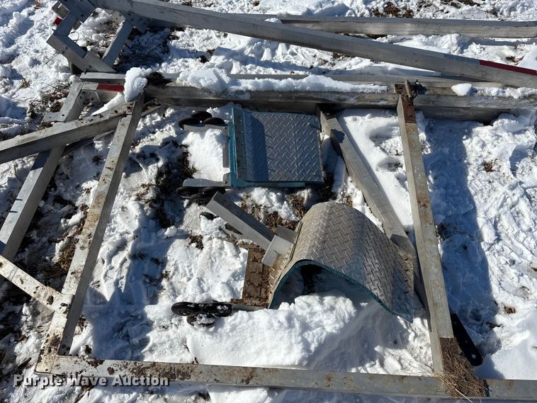 image for item DU6984 1979 Shop built helicopter trailer