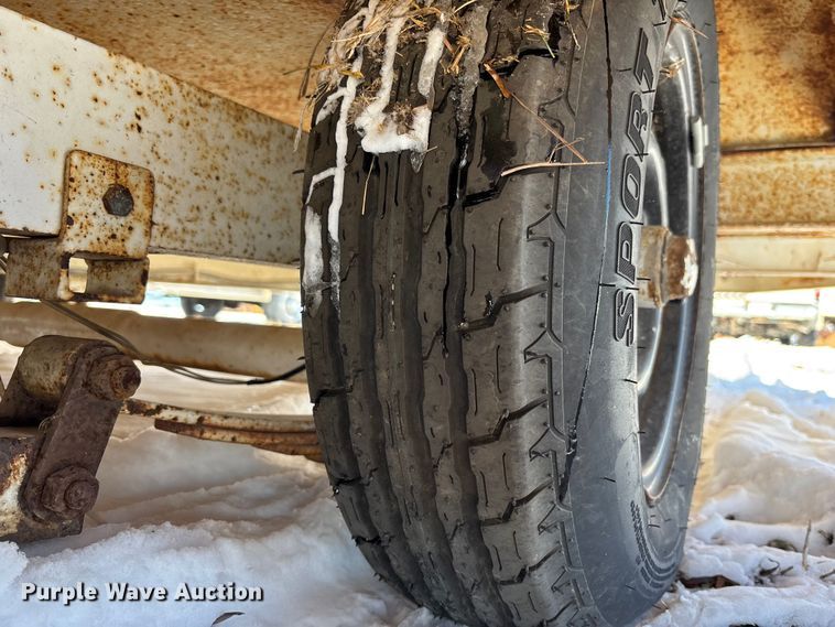 image for item DU6984 1979 Shop built helicopter trailer