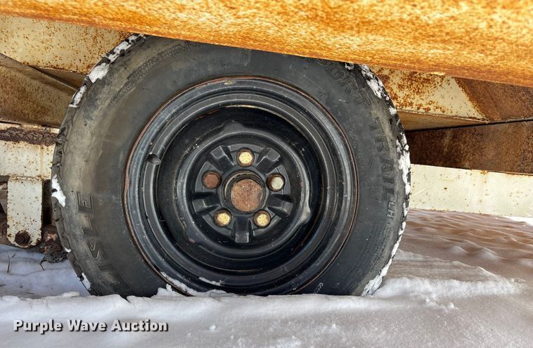 image for item DU6984 1979 Shop built helicopter trailer