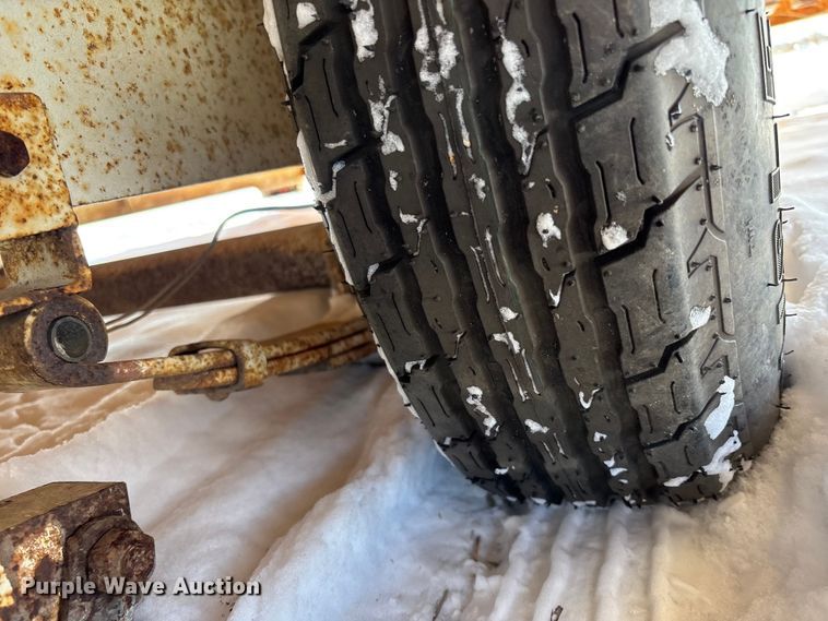 image for item DU6984 1979 Shop built helicopter trailer