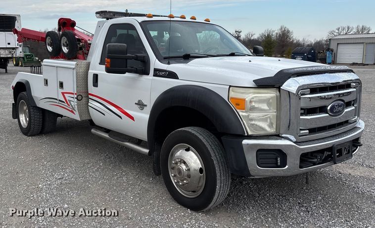 image for item DW7443 2012 Ford F550 XL Super Duty tow truck