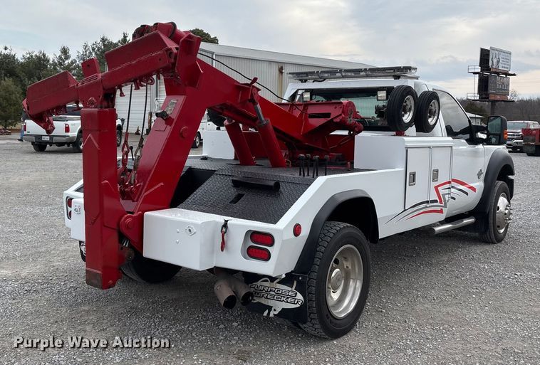 image for item DW7443 2012 Ford F550 XL Super Duty tow truck