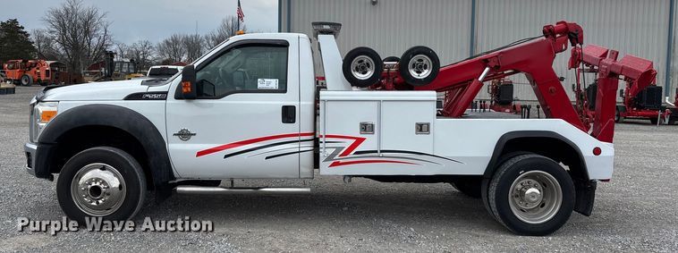 image for item DW7443 2012 Ford F550 XL Super Duty tow truck