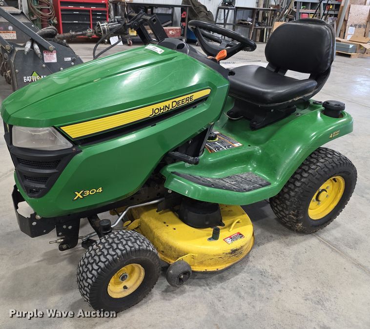 image for item DZ3805 2014 John Deere X304 lawn mower