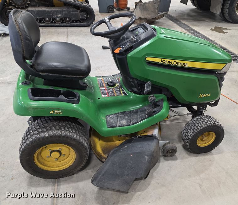 image for item DZ3805 2014 John Deere X304 lawn mower