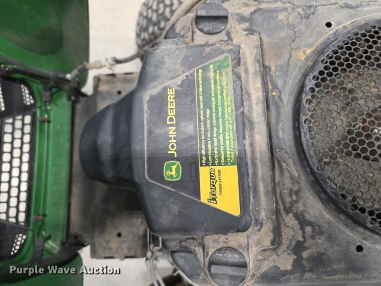 image for item DZ3805 2014 John Deere X304 lawn mower