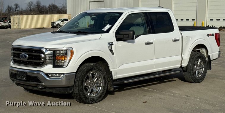 image for item EA2276 2021 Ford F150 Crew Cab pickup truck